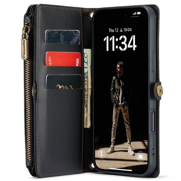 CaseMe puhelimenkotelo C36 Apple iPhone 16 - Musta