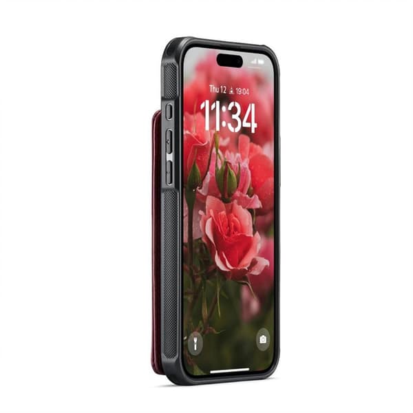 CaseMe puhelimenkotelo C22 Apple iPhone 16 - Viininpunainen