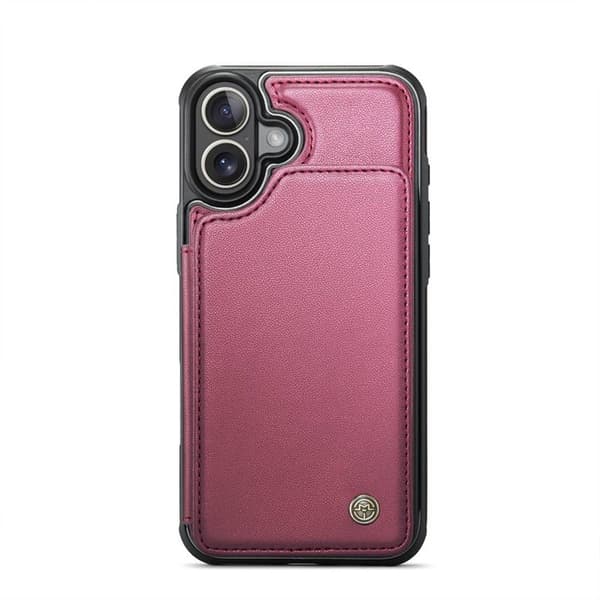 CaseMe puhelimenkotelo C22 Apple iPhone 16 - Viininpunainen
