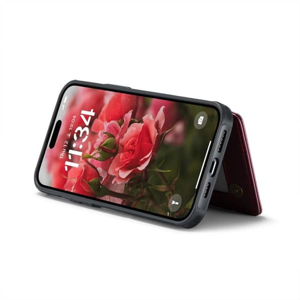 CaseMe puhelimenkotelo C22 Apple iPhone 16 - Viininpunainen