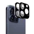 Miniatyrbild 1 av 5: ENKAY iPhone 16 Pro Max/16 Pro Linsskydd Härdat Glas Svart