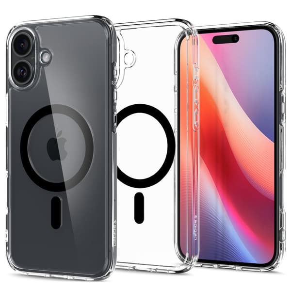 Spigen iPhone 16 Plus Skal MagSafe Ultra Hybrid Svart