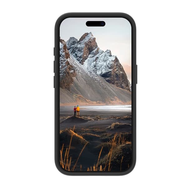dbramante1928 iPhone 16 Cover Iceland Ultra D3O MagSafe Kickstand Sort