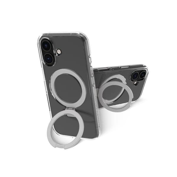 dbramante1928 iPhone 16 Plus Cover Iceland Ultra D3O MagSafe Kickstand Klar