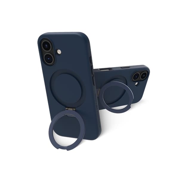 dbramante1928 iPhone 16 Plus Kuori Iceland Ultra D3O MagSafe Kickstand Sininen