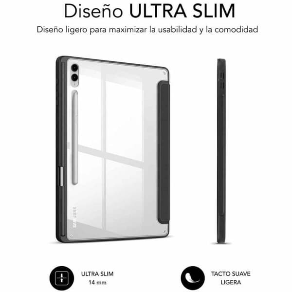 Tabletin kuori Subblim Samsung S9+/ FE Musta