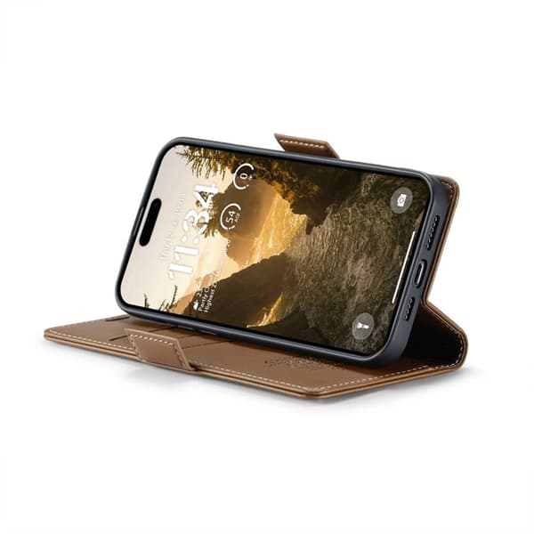 CaseMe puhelimenkotelo 023 Apple iPhone 16 Plus - Ruskea