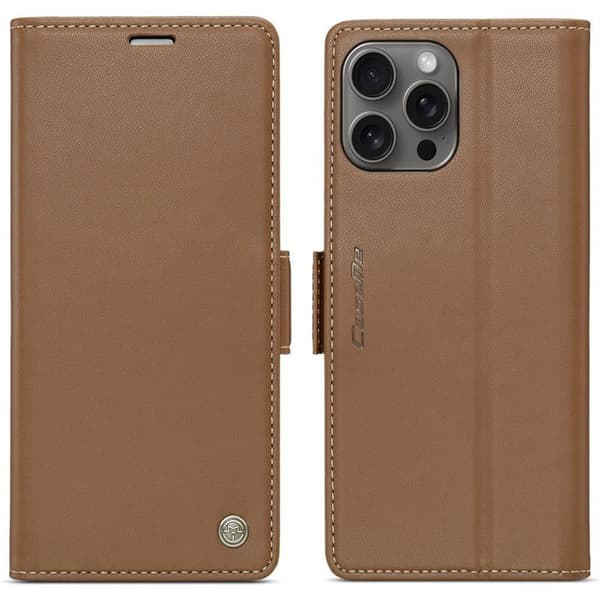 CaseMe mobilcover 023 Apple iPhone 16 Pro - Brun