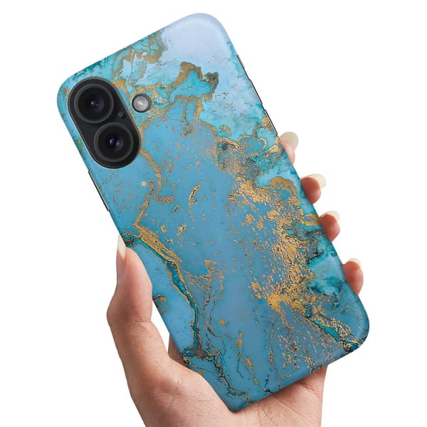 iPhone 16 - Deksel/Mobildeksel Marmor