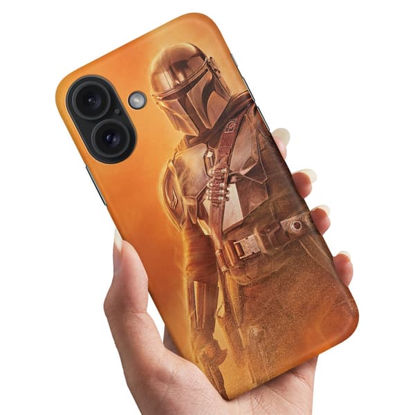 iPhone 16 - Skal/Mobilskal Mandalorian Star Wars