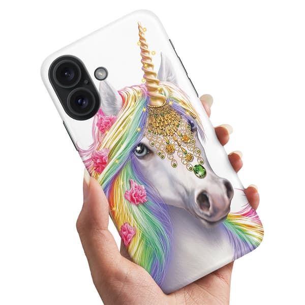 iPhone 16 - Kuoret/Suojakuori Unicorn/Yksisarvinen
