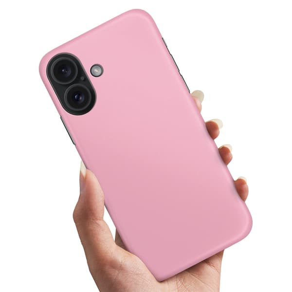 iPhone 16 - Kuoret/Suojakuori Vaaleanpunainen