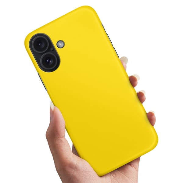 iPhone 16 - Skal/Mobilskal Gul