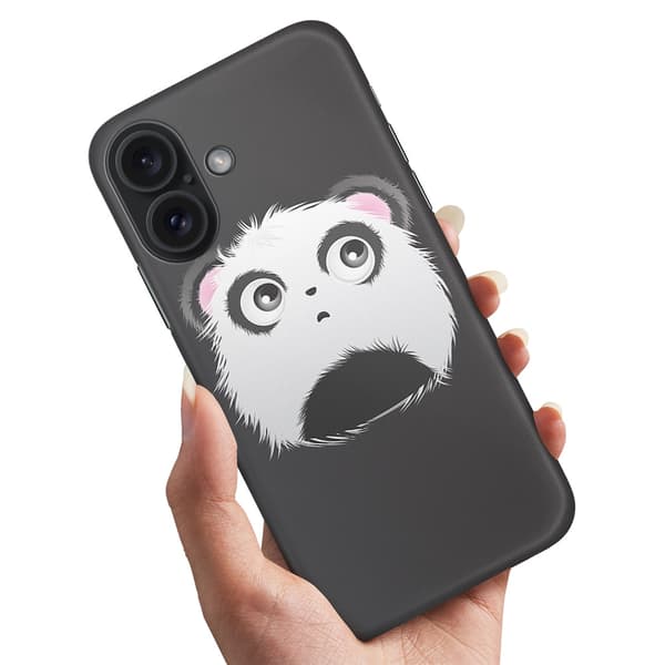 iPhone 16 Plus - Cover/Mobilcover Pandahoved