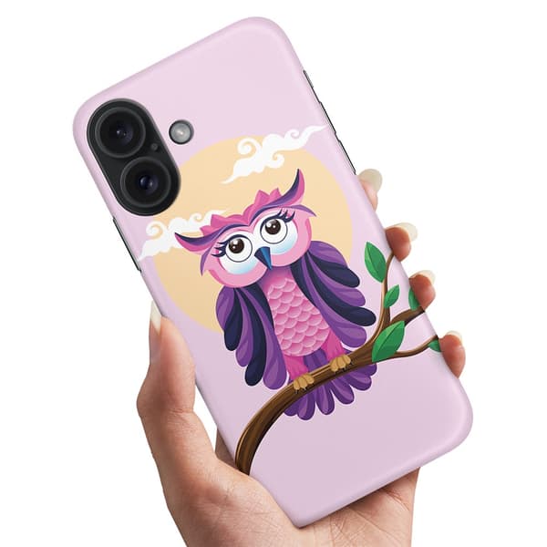 iPhone 16 Plus - Cover/Mobilcover Fin Ugle