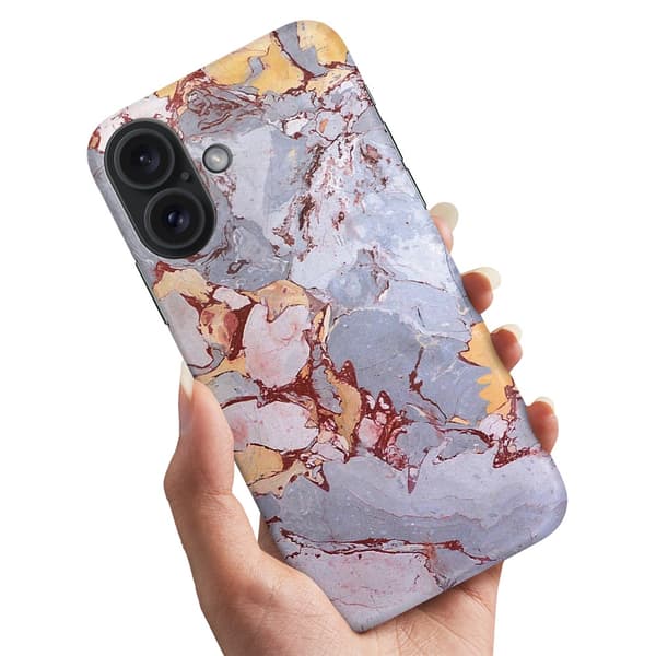 iPhone 16 Plus - Kuoret/Suojakuori Marmori
