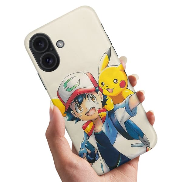 iPhone 16 Plus - Cover/Mobilcover Pokemon