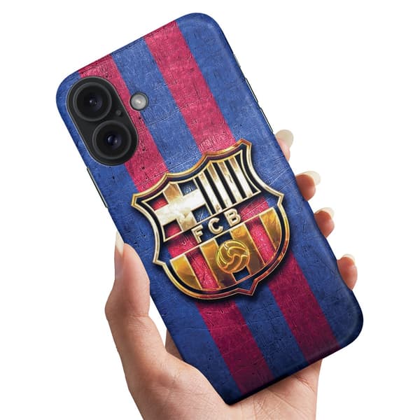 iPhone 16 Plus - Cover/Mobilcover FC Barcelona