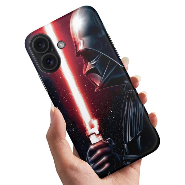 iPhone 16 Plus - Skal/Mobilskal Darth Vader