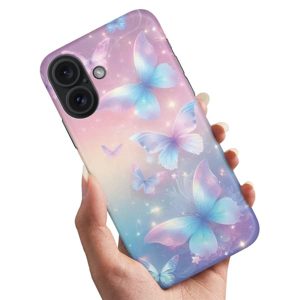 iPhone 16 Plus - Kuoret/Suojakuori Butterflies