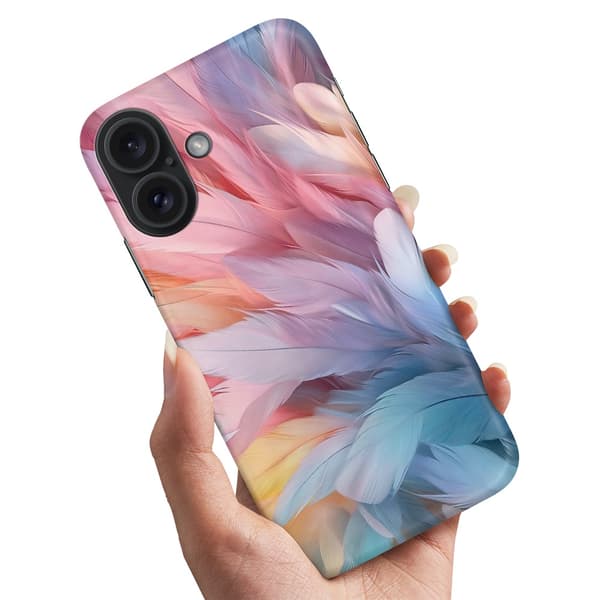 iPhone 16 Plus - Cover/Mobilcover Feathers