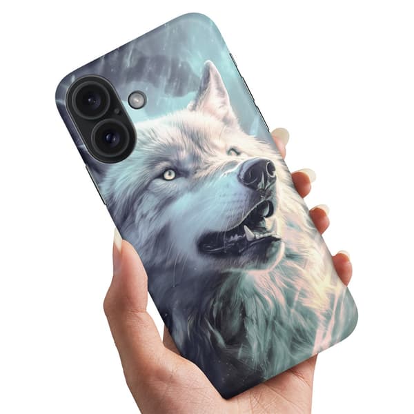 iPhone 16 Plus - Cover/Mobilcover Wolf