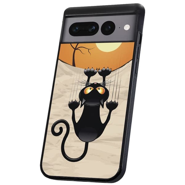 Google Pixel 9 Pro XL - Kuoret/Suojakuori Raapiva Kissa