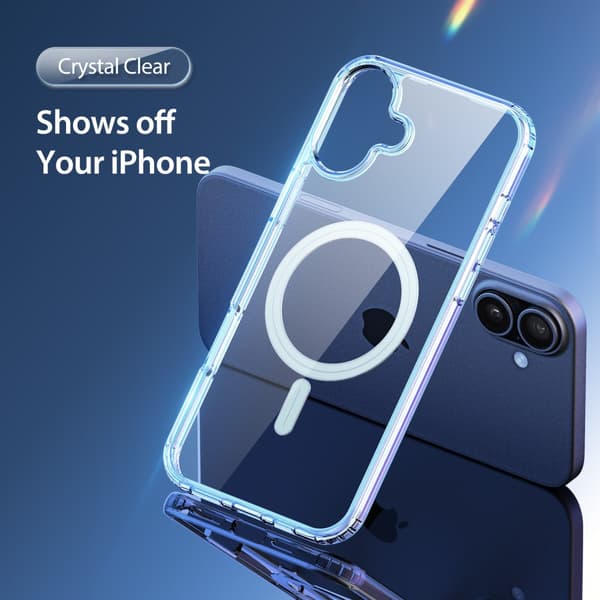 DUX DUCIS iPhone 16 Clin Series Suojakuori - Läpinäkyvä