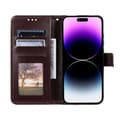 Pikkukuva 2 / 6: SKALO iPhone 16 Mandala lompakkokotelo - Ruskea
