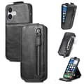 Miniatyrbillede 1 af 7: SKALO iPhone 16 Vertical Flip Cover - Sort