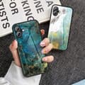 Pikkukuva 7 / 9: SKALO iPhone 16 Plus Marmori karkaistu lasi TPU-suojakuori - #2