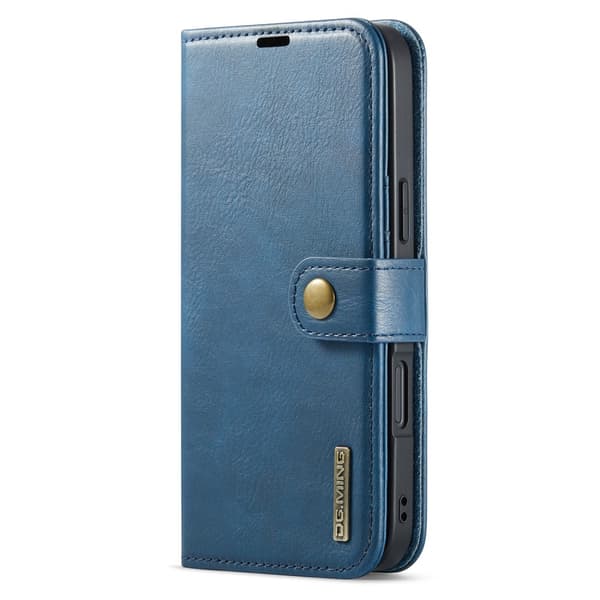 DG MING iPhone 16 Plus 2-i-1 Magnet Pungetui - Blå