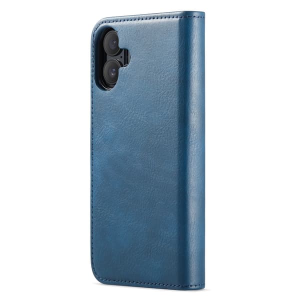 DG MING iPhone 16 Plus 2-i-1 Magnet Pungetui - Blå