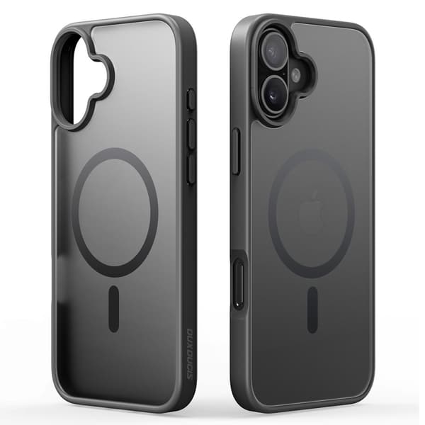 DUX DUCIS iPhone 16 Plus Yind Series Matta viimeistely Suojakuori - Musta