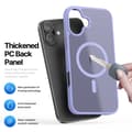 Miniatyrbillede 6 af 9: DUX DUCIS iPhone 16 Plus Yind Series Matte Finish Cover - Lilla