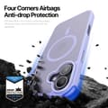 Miniatyrbillede 7 af 9: DUX DUCIS iPhone 16 Plus Yind Series Matte Finish Cover - Lilla