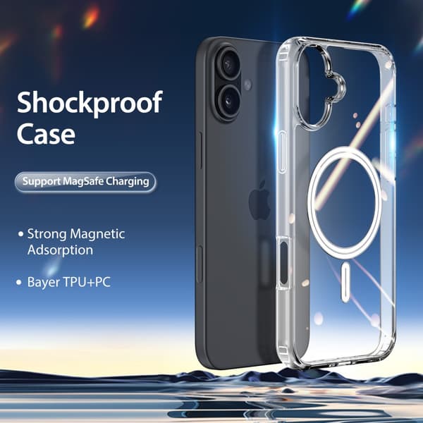 DUX DUCIS iPhone 16 Plus Clin Series Cover - Gennemsigtig