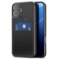 Pikkukuva 1 / 11: DUX DUCIS iPhone 16 Plus Rafi II Series Suojakuori jossa on Korttipidike - Musta