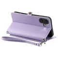 Miniatyrbillede 4 af 11: SKALO iPhone 16 Plus Evelope Clutch 5-RUM - Lilla