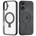 Pikkukuva 2 / 11: DUX DUCIS iPhone 16 Plus Aimo Series Metallisella Jalustalla Suojakuori - Musta