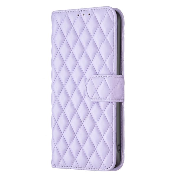 SKALO iPhone 16 Plus BINFEN COLOR Tikattu Lompakko - Violetti