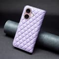 Pikkukuva 9 / 9: SKALO iPhone 16 Plus BINFEN COLOR Tikattu Lompakko - Violetti