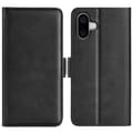 Pikkukuva 1 / 7: SKALO iPhone 16 Plus Premium Wallet Lompakkokotelo - Musta