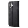 Miniatyrbillede 6 af 6: SKALO iPhone 16 Plus Jeans Flip Cover - Sort