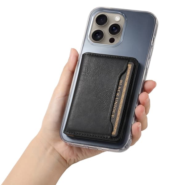 DENIOR iPhone 16 Pro D12 Skal+Plånbok - Svart