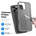 Miniatyrbillede 6 af 9: DUX DUCIS iPhone 16 Pro Yind Series Matte Finish Cover - Grå