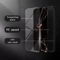 Miniatyrbillede 5 af 7: SKALO iPhone 16 Pro Marmor hærdet glas TPU Cover - #2