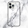 Miniatyrbillede 2 af 7: SKALO iPhone 16 Pro Marmor hærdet glas TPU Cover - #2