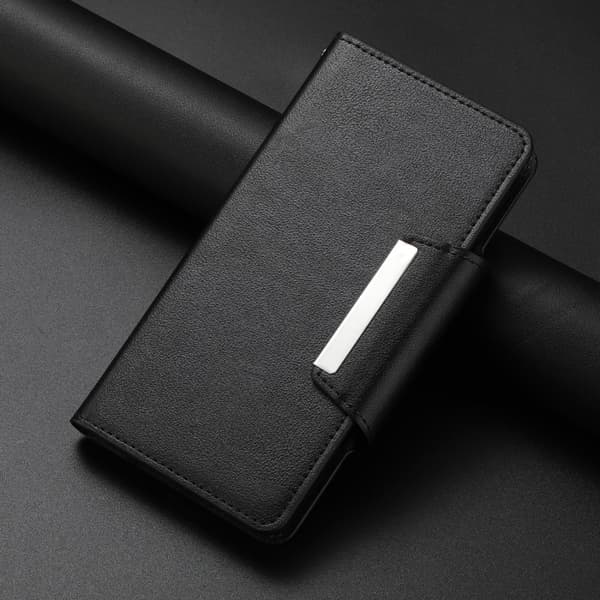 SKALO iPhone 16 Pro DOLIZMA 2 i 1 magnetisk pungetui - Sort