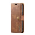 Miniatyrbillede 9 af 10: DG MING iPhone 16 Pro 2-i-1 Magnet Pungetui - Brun